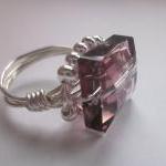 Swarovski Crystal Ring- "..